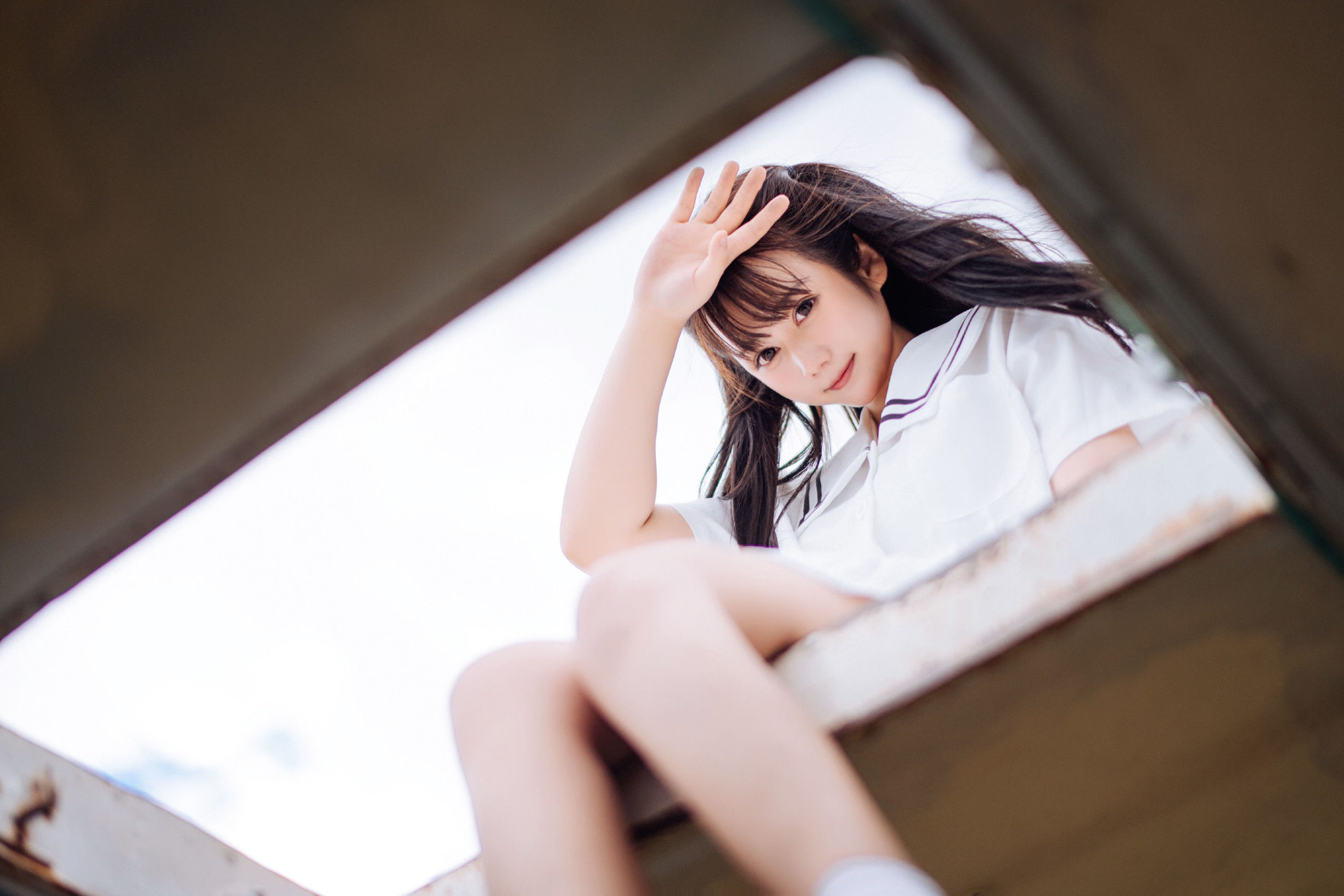 [COS福利]微博福利姬镜酱静夏之JK少女插图3